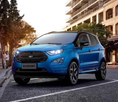 Ford EcoSport - Blue - Nearside-min