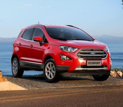 Ford EcoSport - Red - Exterior Farside-min