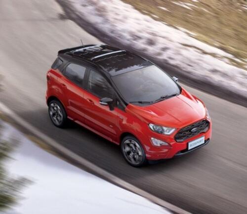 Ford Ecosport - Red - Exterior Top-min