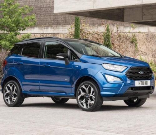 Ford EcoSport Blue - Side-min