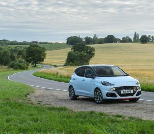 Hyundai i10 N-Line Country Road Side-min