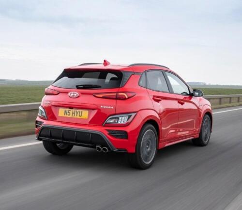 Hyundai Kona - Rear Farside (2)-min